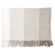 Decke "Fade Stripe" - 130x170 cm (Beige)