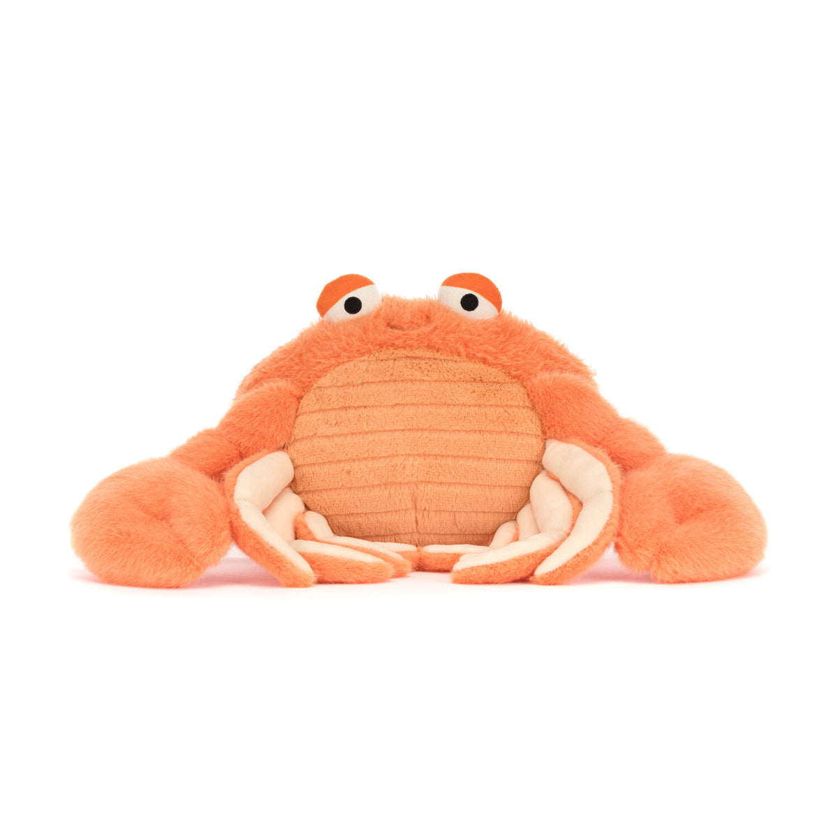 Kuscheltier Krabbe "Pinchsnap" - 17x20x11 cm (Orange)