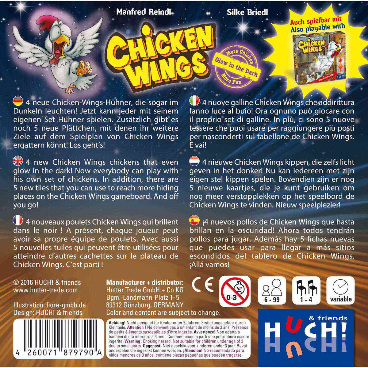 Chicken Wings - Glow in the dark