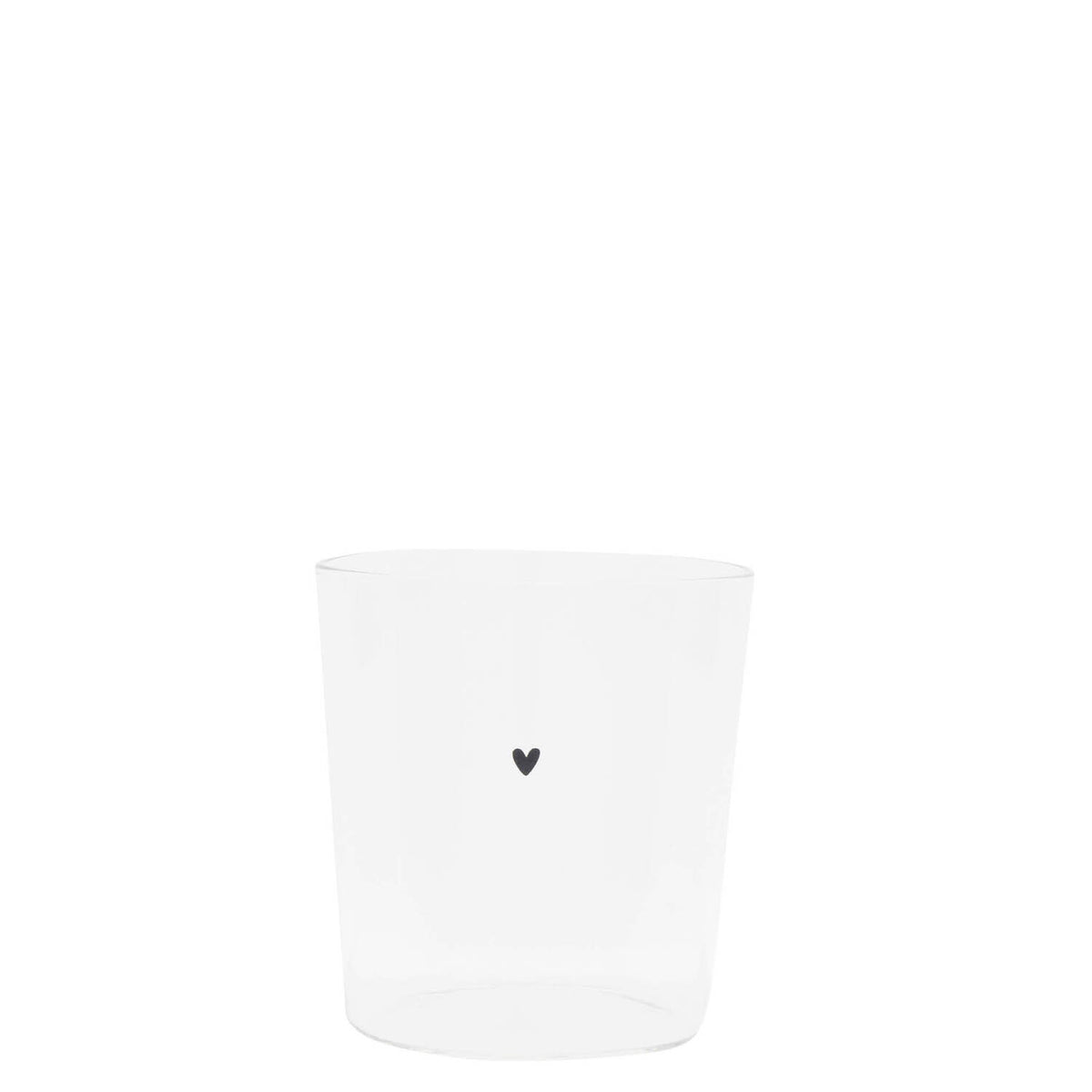Tumbler "Heart" - 300 ml (Schwarz)