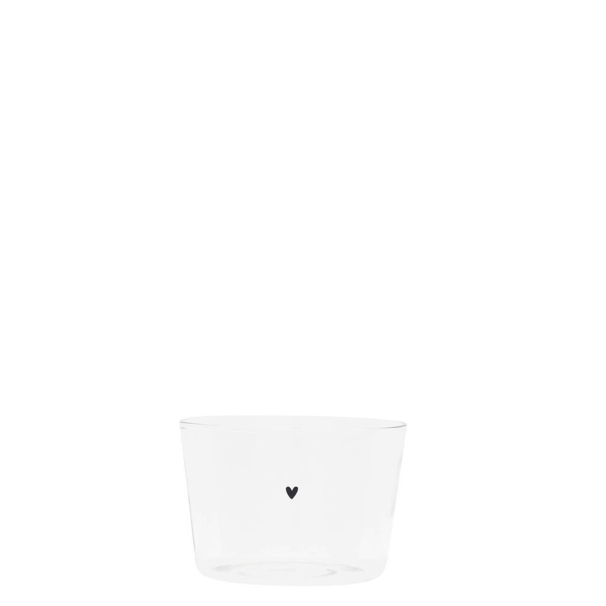Tumbler "Heart" - 200 ml (Schwarz)