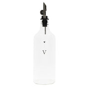 Essigflasche "Heart" - 8x29 cm (Schwarz)