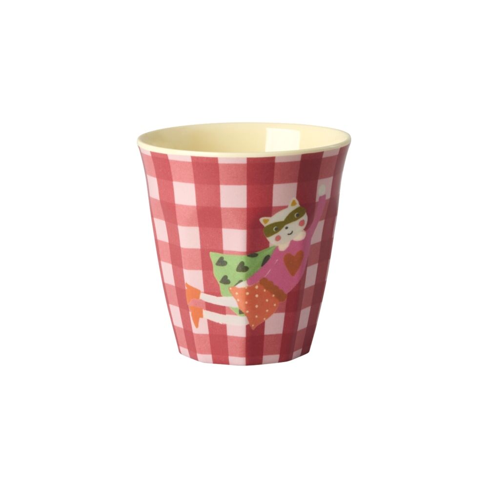 Melamin Kinderbecher "Hero" im 6er-Set - S (Pink)