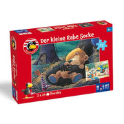 Der kleine Rabe Socke - Puzzle 2 x 24 Teile