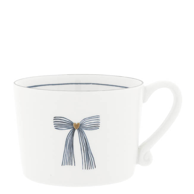 Tasse "Bow" - 10x8x7 cm (Weiß)