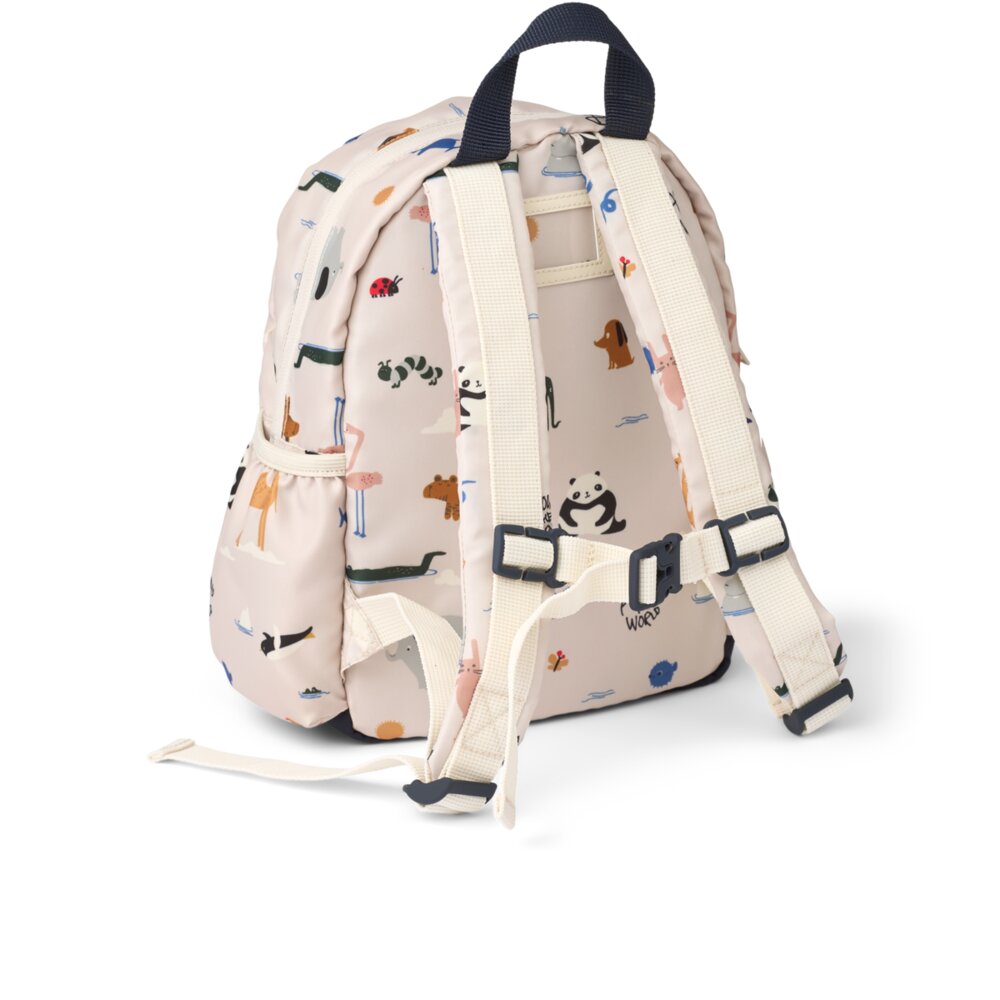 Rucksack "Andreas- Around the world" - 11x23x27 cm (Sandy)