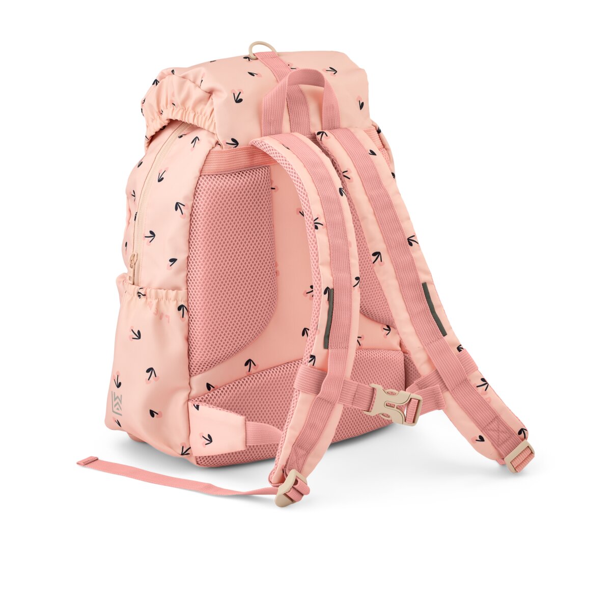 Schulrucksack "Johnny - Cherry Heart" - 14x28x36 cm (Rosey)