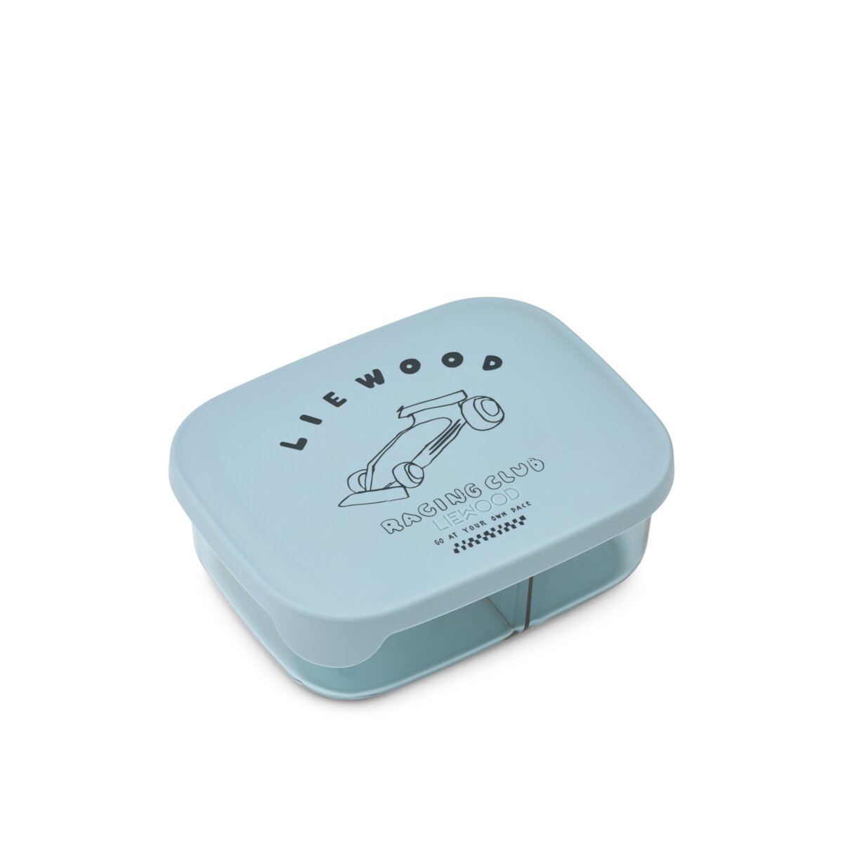 Lunchbox "Arthur - Race Cars" - 17x13,5x5,5 cm (Beach Blue)