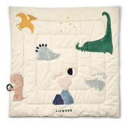 Aktivitätsdecke "Bernet - Dino roar" - 95x95 cm (Sandy)
