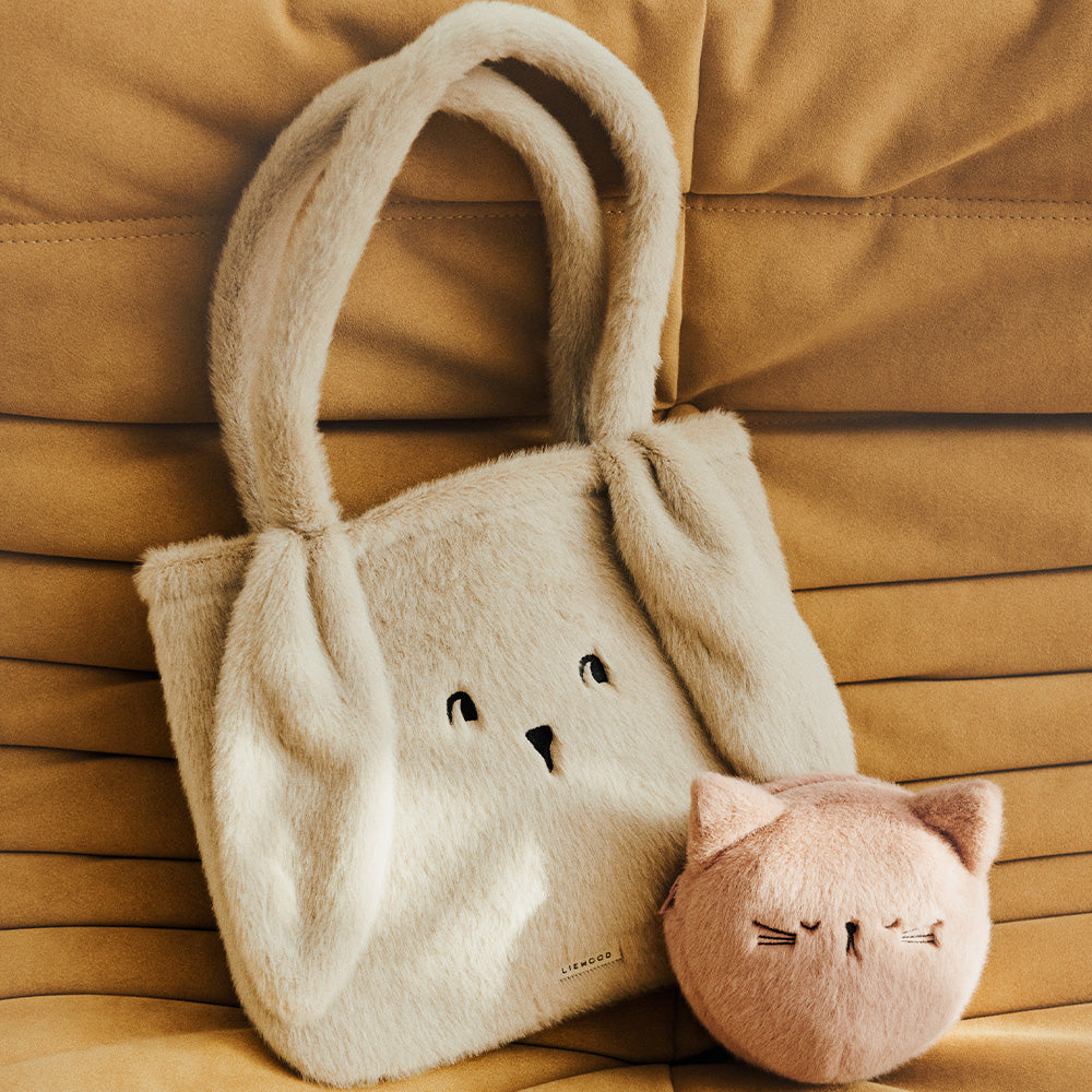 Plüschtasche "Lexi - Rabbit" -  32,5x26,5 cm  (Mist)