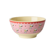 Melamin Schale "Snoopy" - M (Pink)