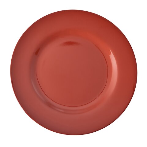 Melamin Runder Essteller im 6er-Set - 25cm (Bunt)
