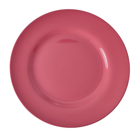 Melamin Runder Essteller im 6er-Set - 25cm (Bunt)