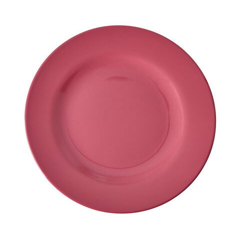Melamin Runder Dessertteller im 6er-Set - 20 cm (Bunt)