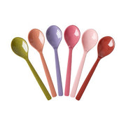 Melamin Teelöffel im 6er-Set - 14,5x3,5 cm (Bunt)