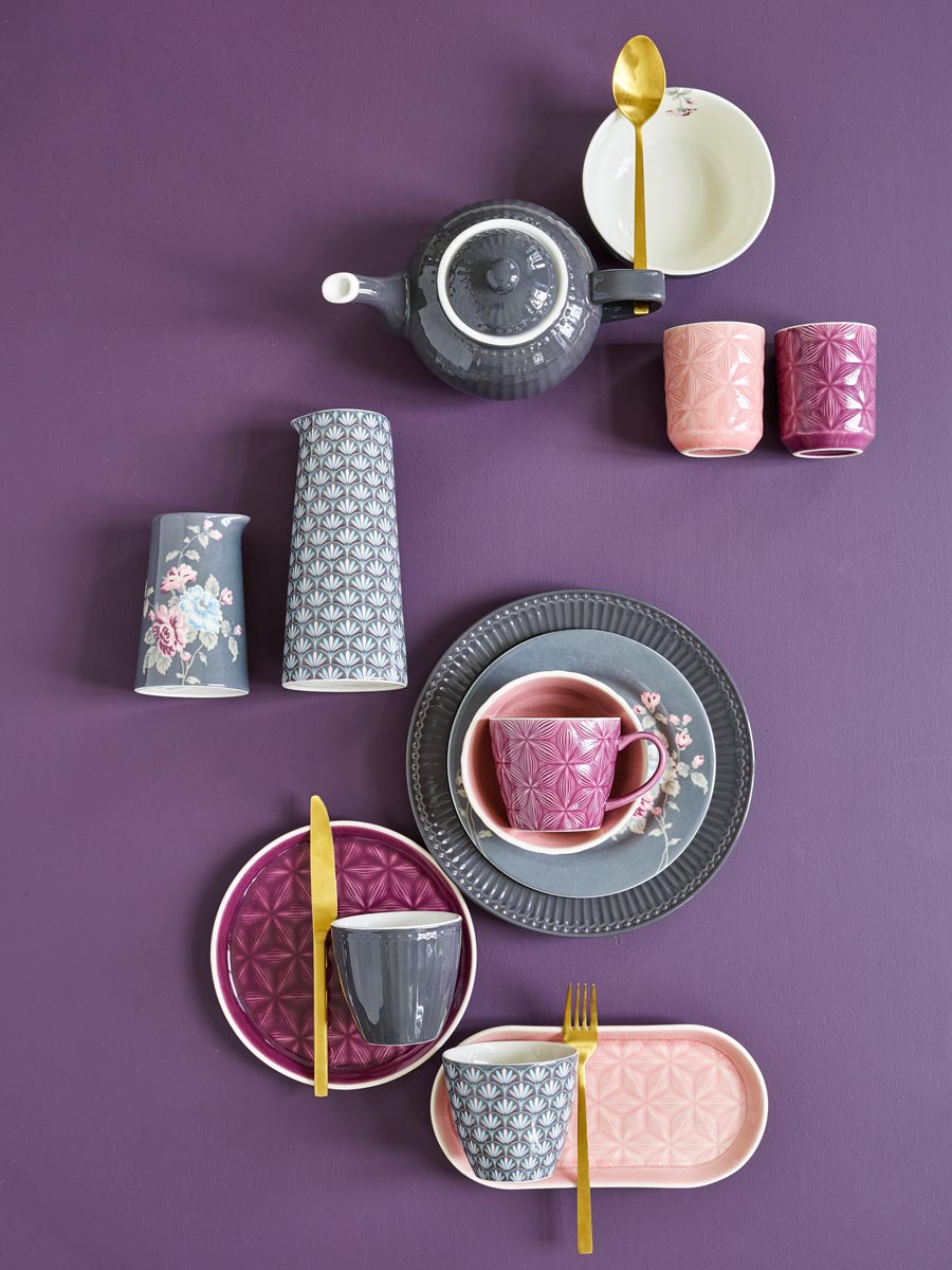 Latte Cup "Alice" (Dark Grey)