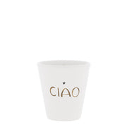 Espressotasse "CIAO" - 4,4x6,2x6,6 cm