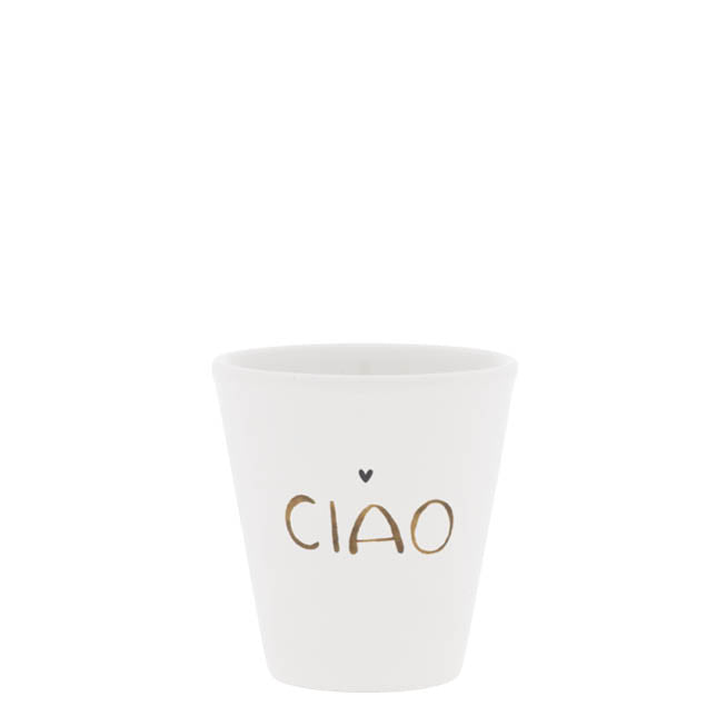 Espressotasse "CIAO" - 4,4x6,2x6,6 cm
