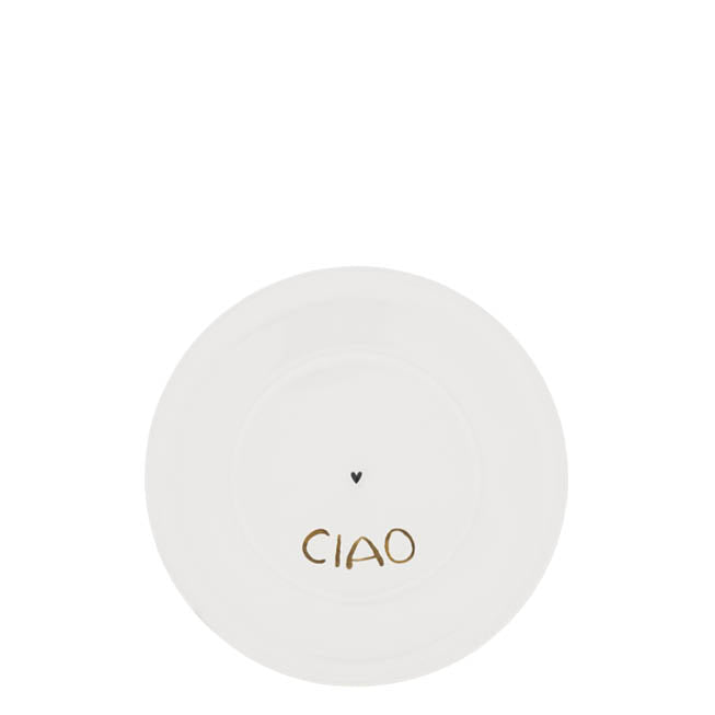 Untertasse "CIAO" - 15 cm (Weiß)