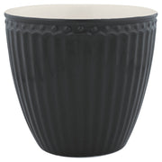 Latte Cup "Alice" (Dark Grey)
