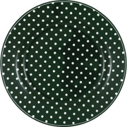Teller "Dotty" - 20,2 cm (Dunkelgrün)