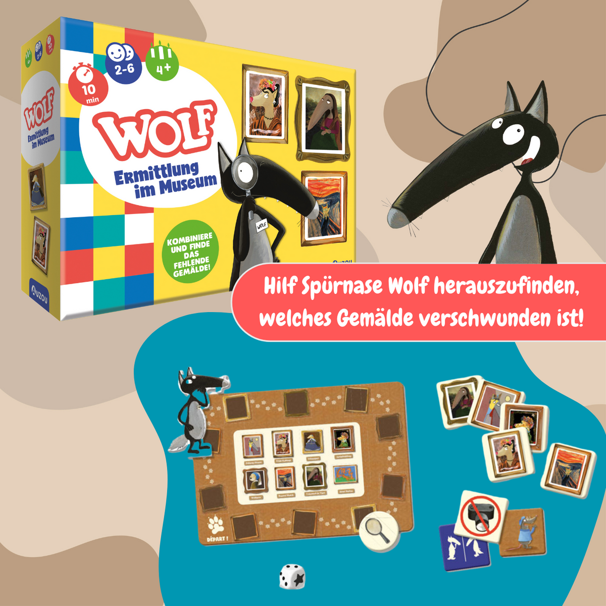 Wolf - Ermittlung im Museum