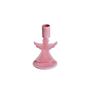 Kerzenhalter "Christmas Angel" - 4,5x4,5x7,5 cm (Coral)