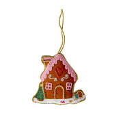 Ornament "Christmas - Gingerbread House" - 9,29,5x2 cm (Braun)