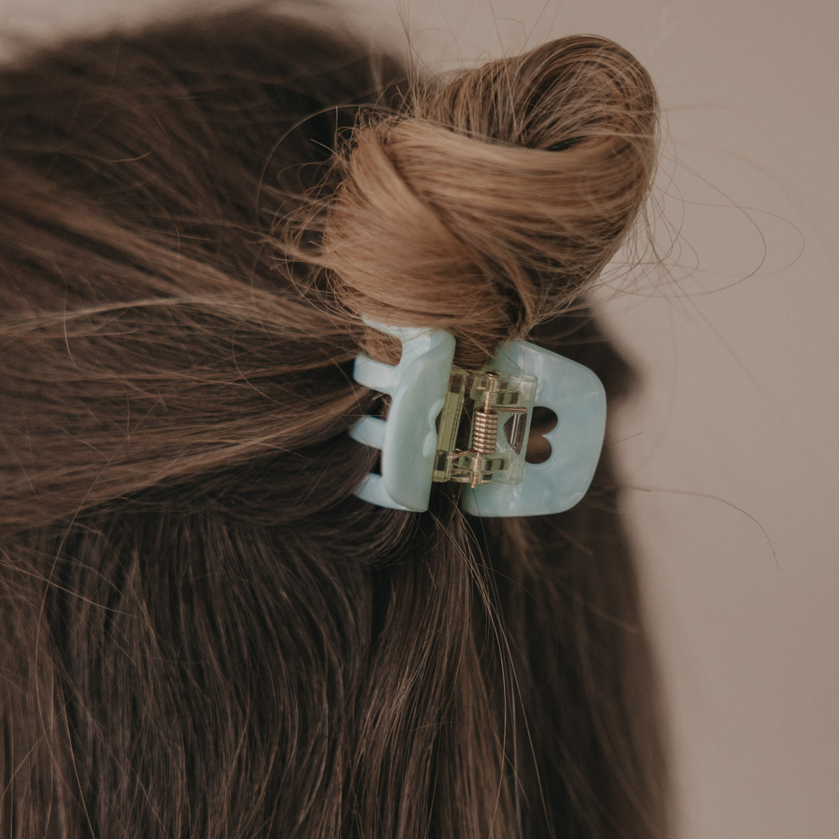 Haarspange "Herz" - Klein (Mint)