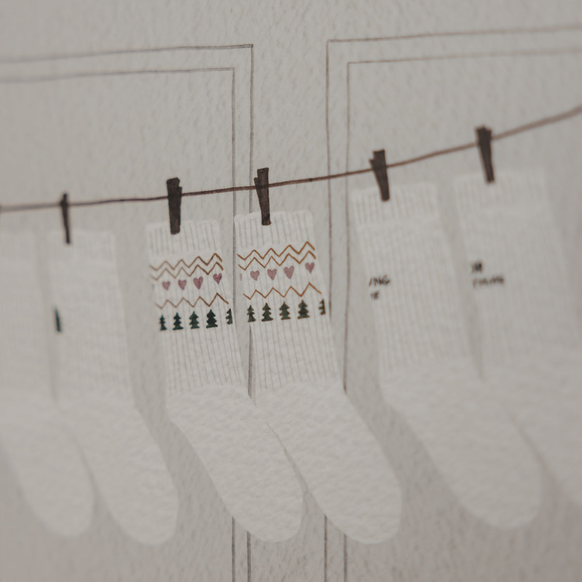 Adventskalender "Socken Unisex 2026"
