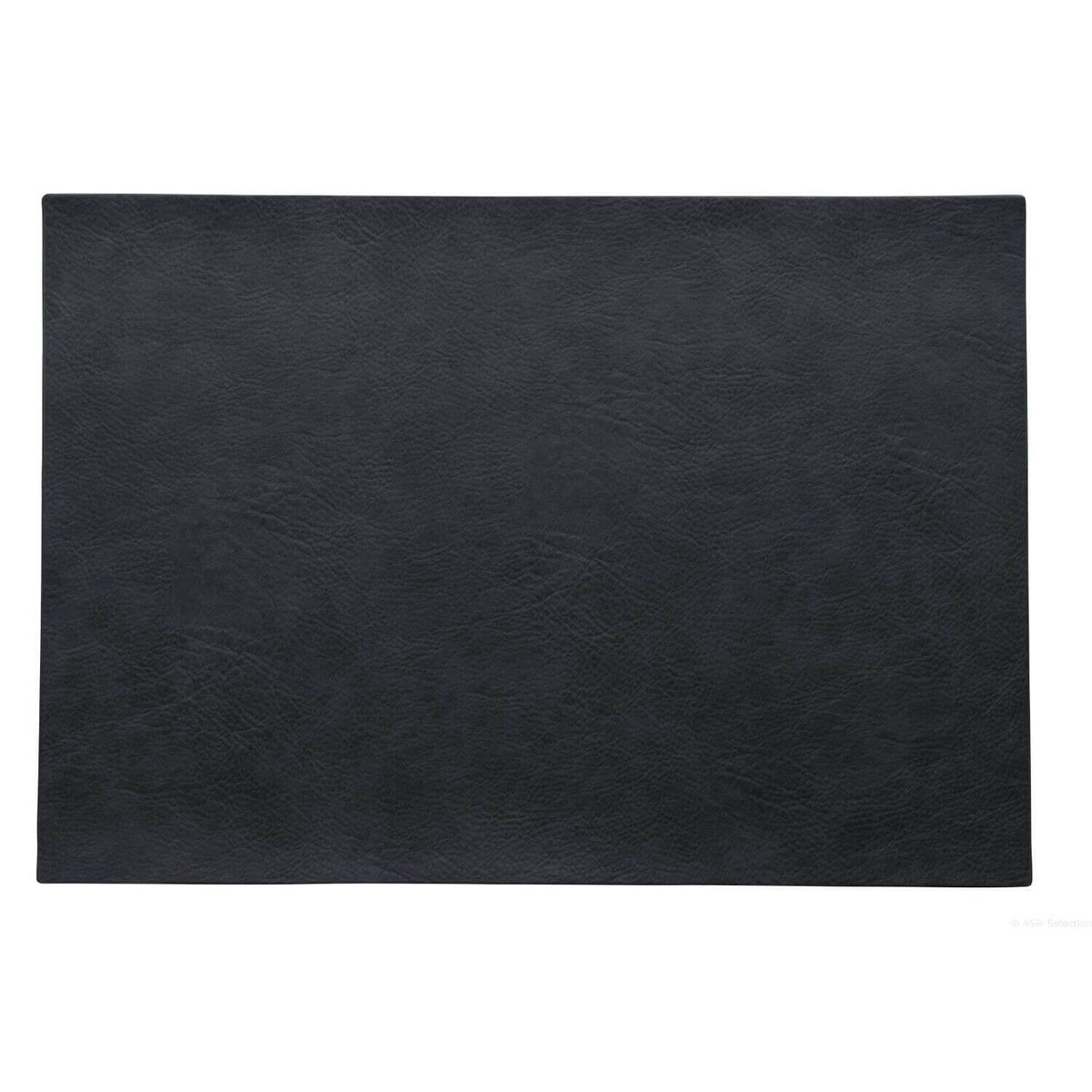 Tischset aus veganem Leder - 46 x 33 cm (Nachtblau)