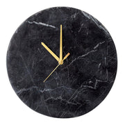 Wanduhr "Marble Jamin" - 25,5 cm (Schwarz)