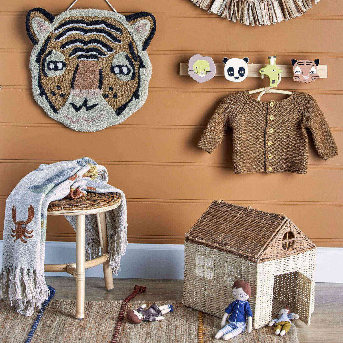 Garderobe "Sade" - 47x5,5x10 cm (Bunt)