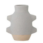 Vase "Birka" - 14x10x16 cm (Weiß)