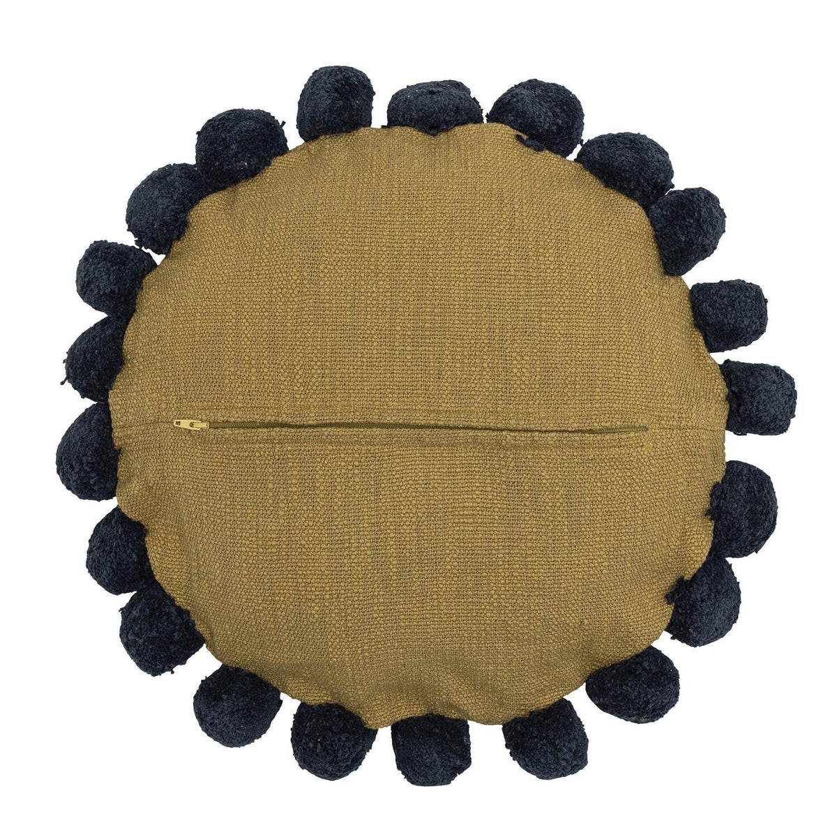 Kissen "Seamus" - 40 cm (Gelb/Blau)