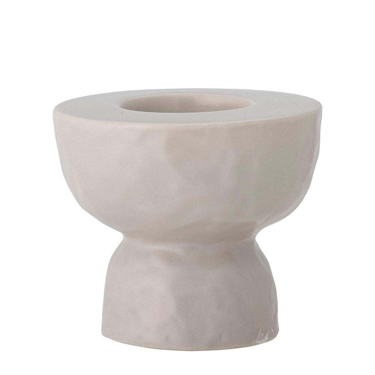 Teelichthalter "Imilia" - 9x8 cm (Weiß)