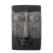 Vase "Nasru" - 15x10,5x22 cm (Schwarz)