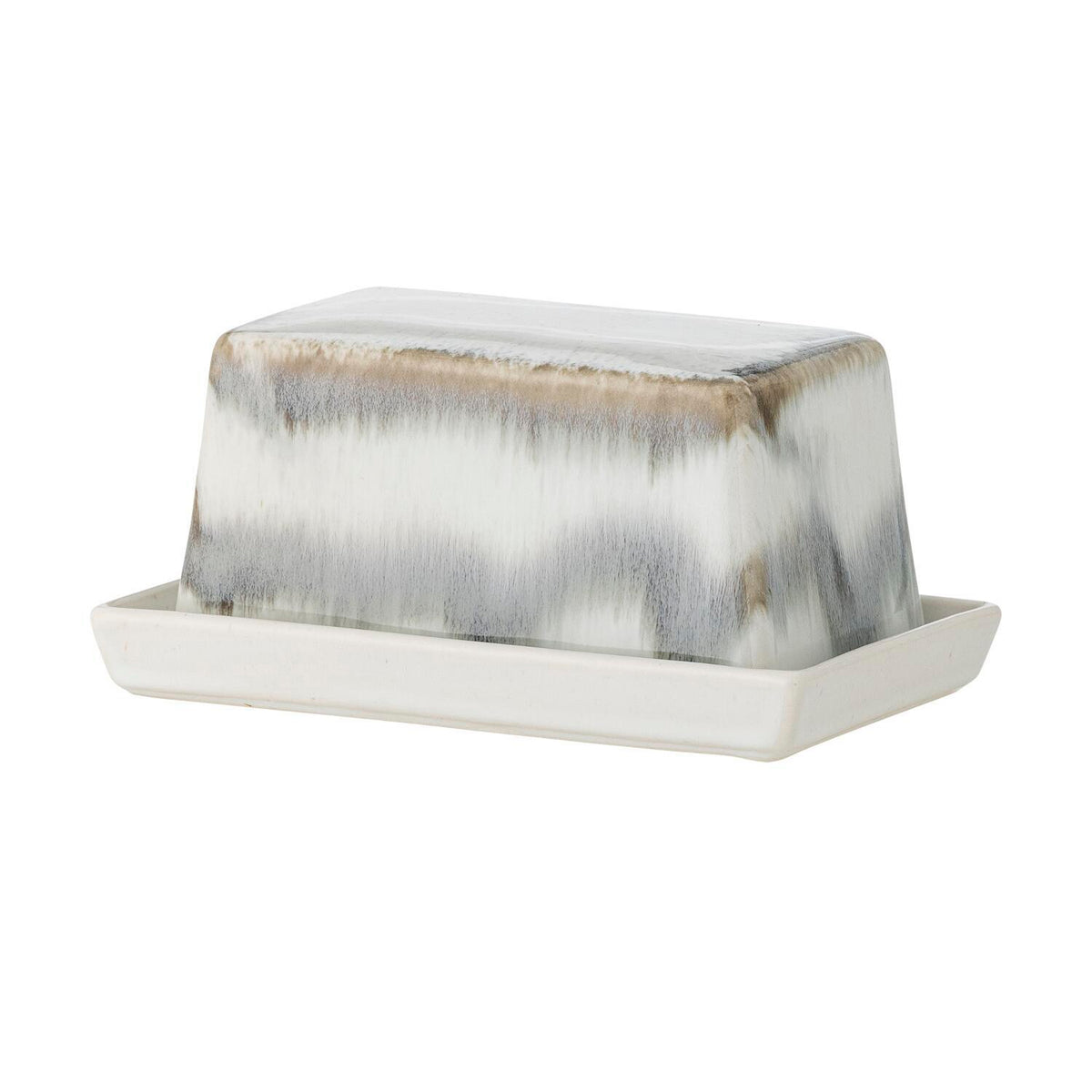 Butterdose "Paula" - 17,5x11,5x8 cm (Grau)
