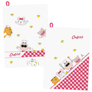 Geschirrtücher für Kinder im 2er-Set - 35x50 cm