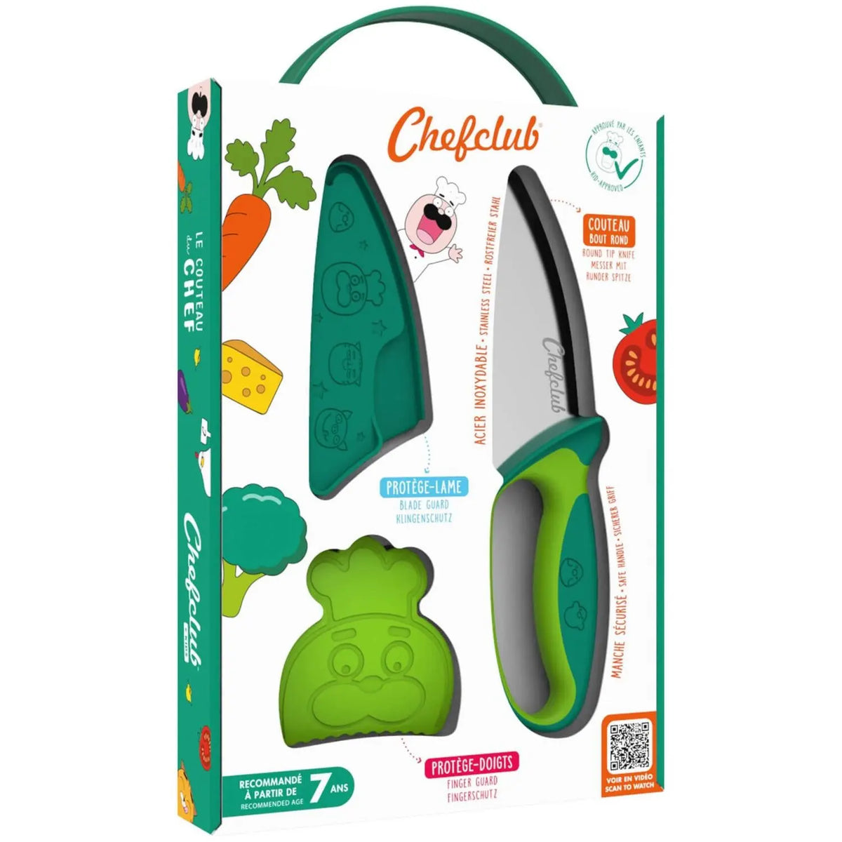 Messer für Kinder (Grün)