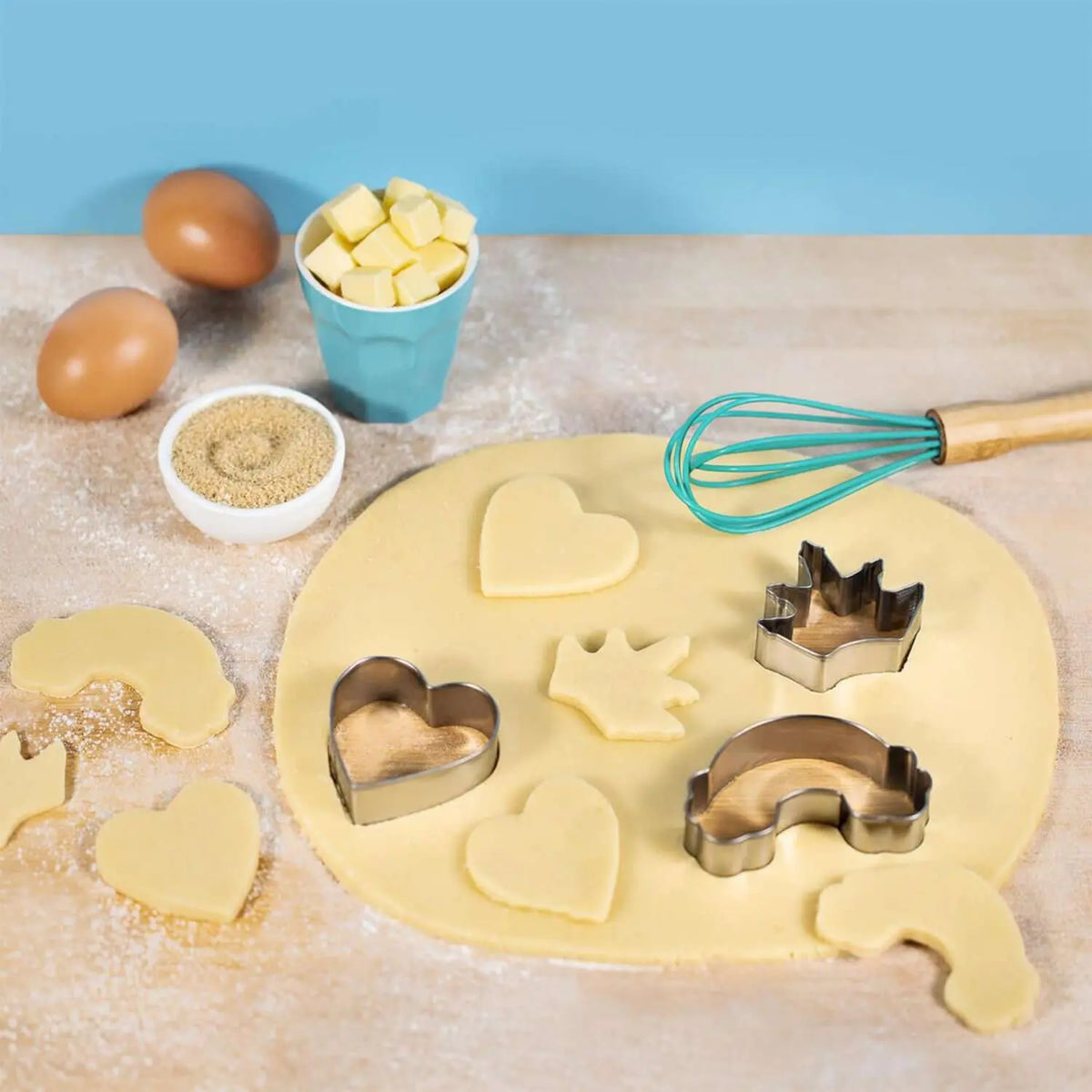 Back-Set für Kinder "Backe, backe Kekse" - 3-tlg.