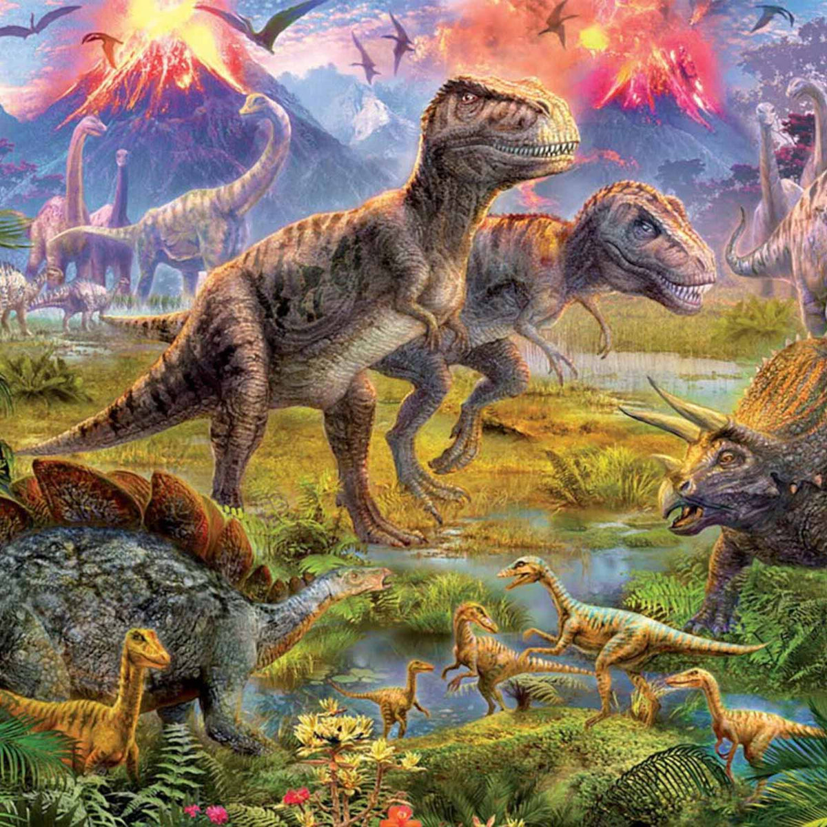 Dinosaurier-Treffen