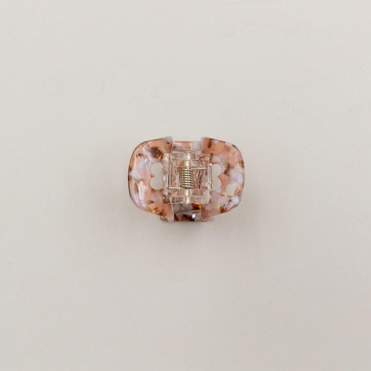Haarspange "Herz" - klein (Almond)