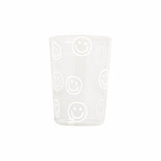 Trinkglas "Smileys" - 500 ml (Weiß)