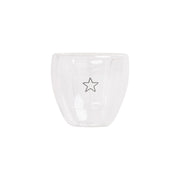 Doppelwandiges Sternglas "Stern" - 100 ml (Transparent)