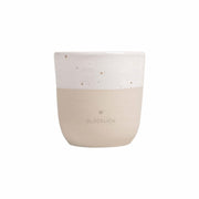 Becher "Glücklich" - 320 ml (Natur)