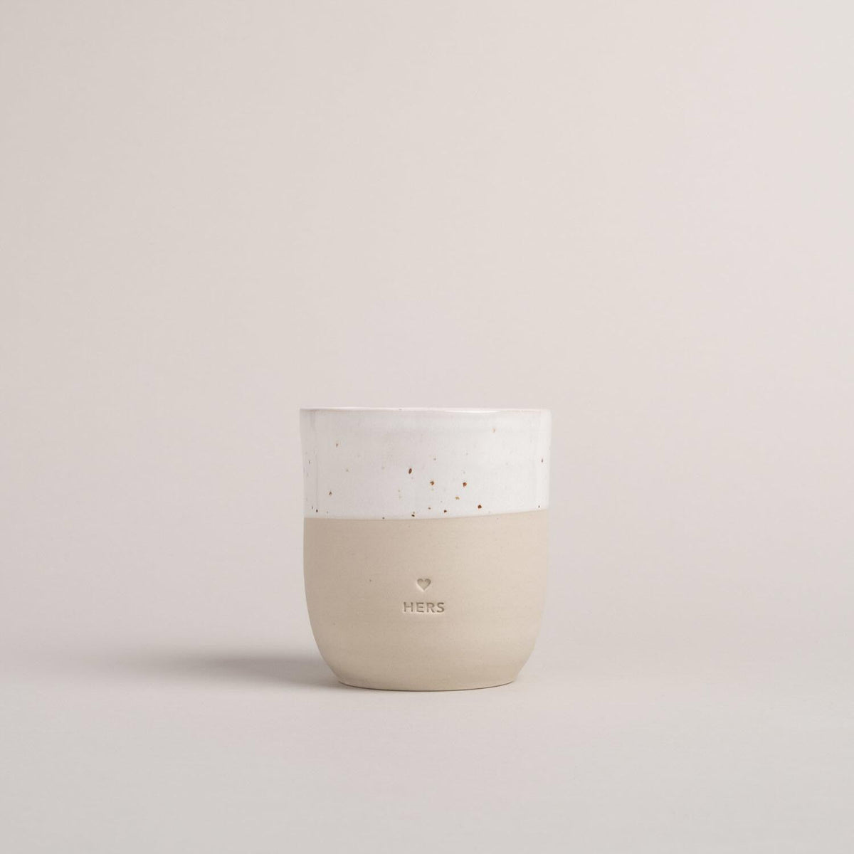 Becher "Hers" - 320 ml (Natur)