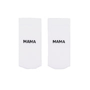 Socken "Mama" (Weiß)