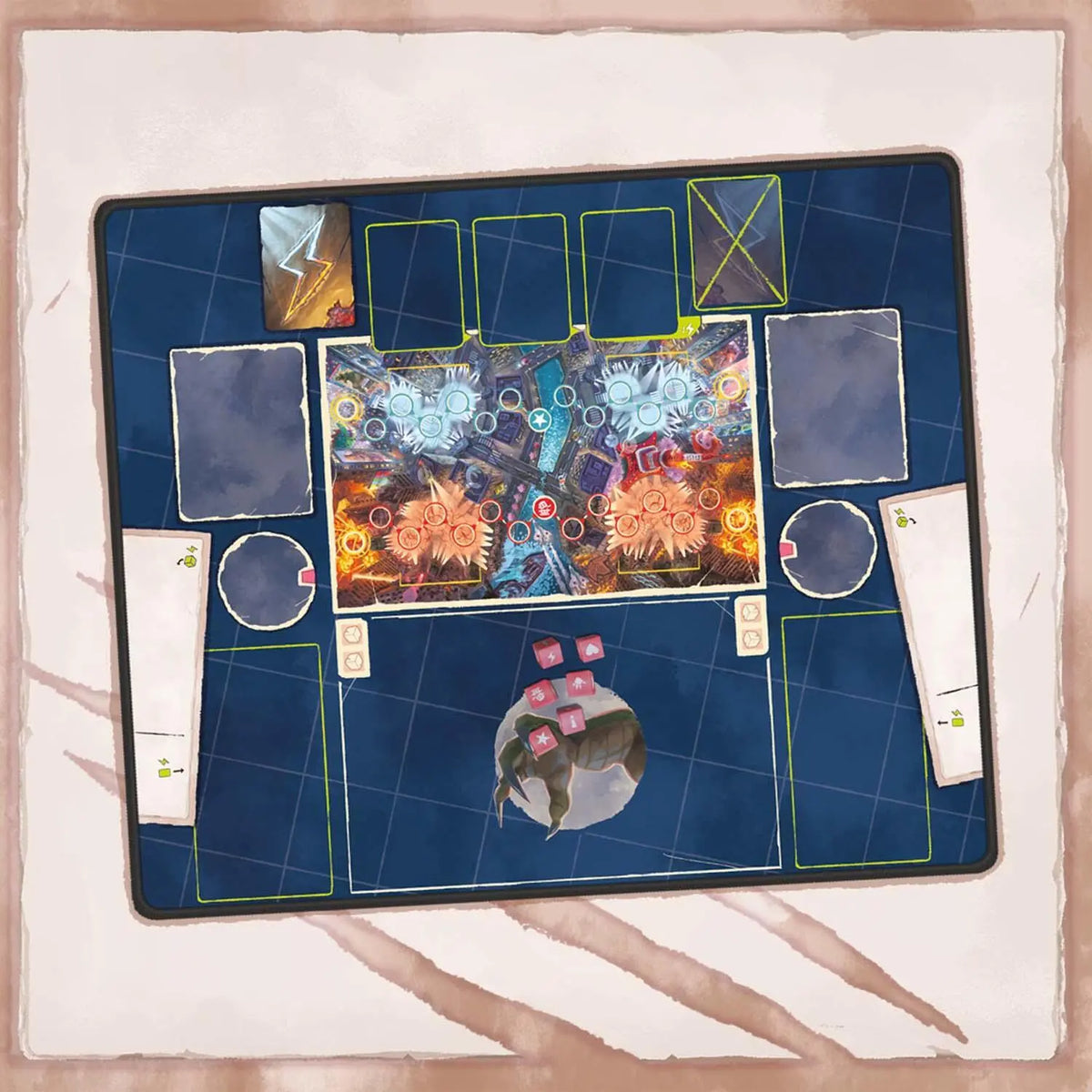 King of Tokyo - Duell Playmat