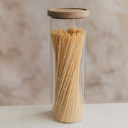 Vorratsglas "Herzen" - 31 cm (Weiß)